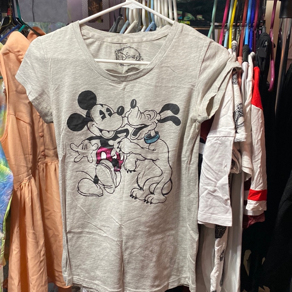 Disney small grey shirt